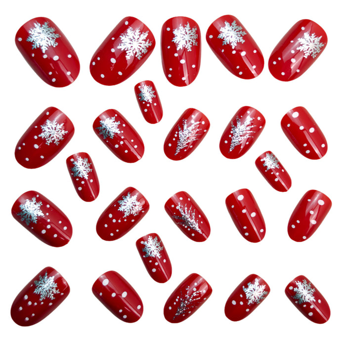 24pcs/Set Press On Nails Y1266