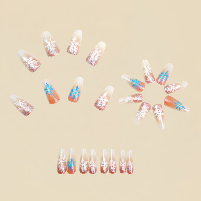 24pcs/Set Press On Nails Y1300