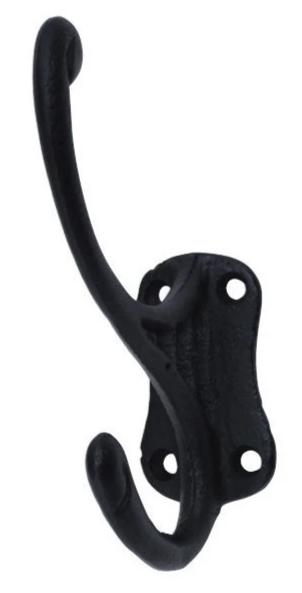 4 1/2" Solid Brass Wall Hook