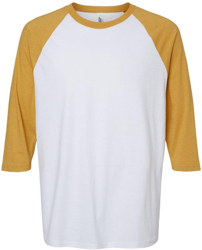White/Heather Mustard / S