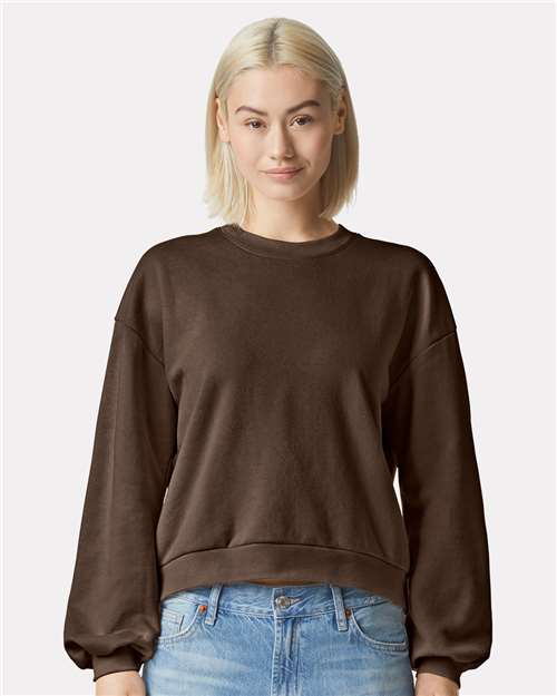 American Apparel ReFlex Women's Fleece Crewneck