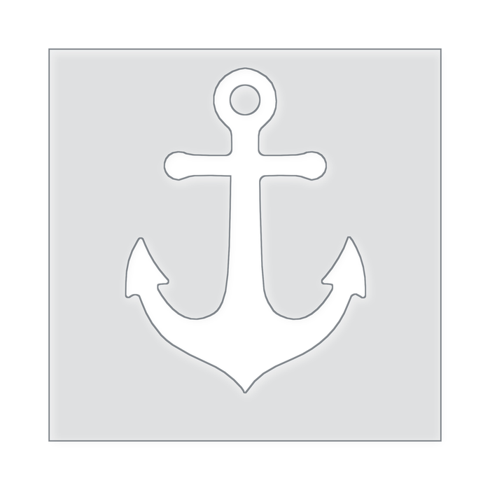 Anchor Acrylic Router Template