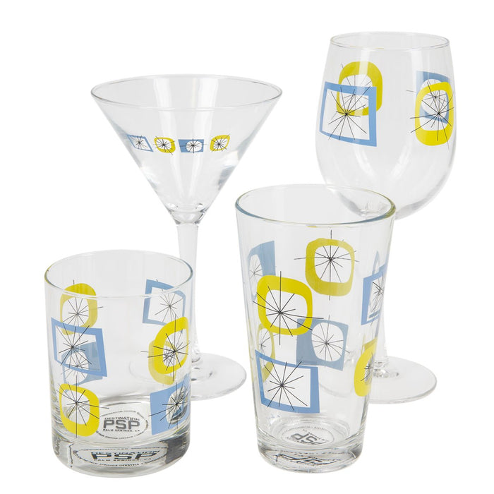 Atomic Martini Glass - Blue Green - Destination PSP