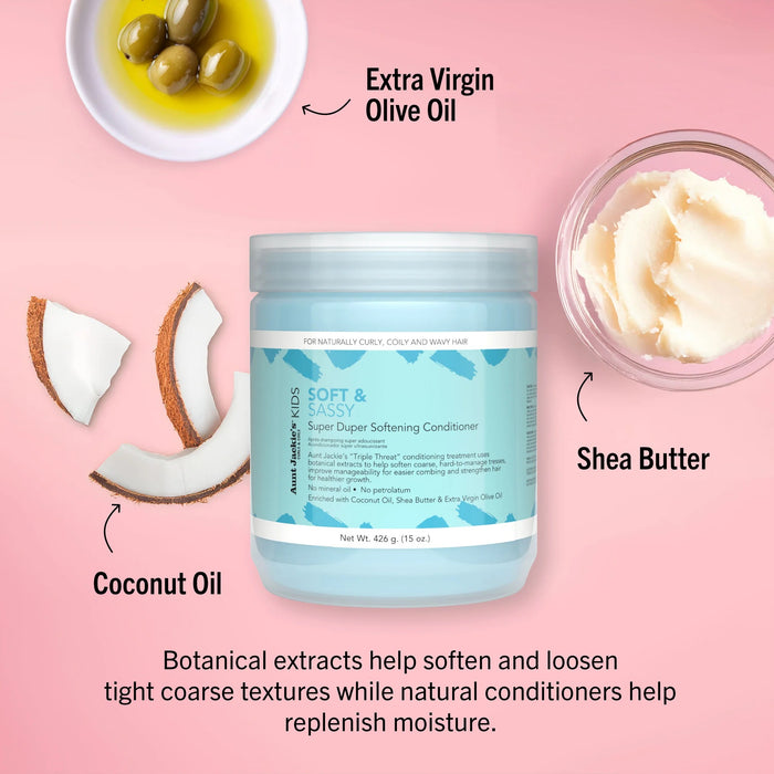 Aunt Jackie's Kids Soft & Sassy Conditioner 15oz