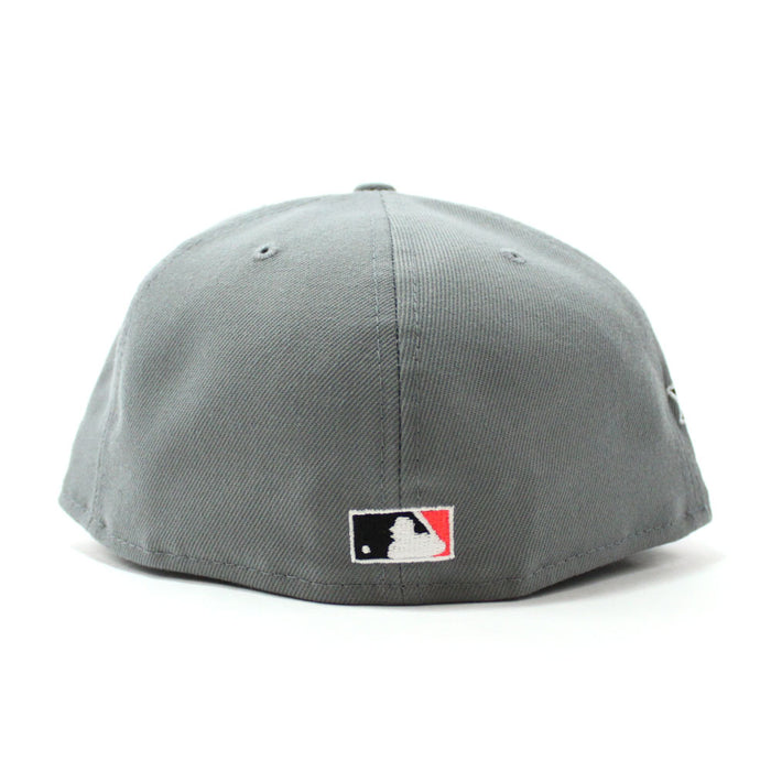 Baltimore Orioles 50th Anniversary 59Fifty New Era Fitted Hat (Dark Grey Peach Under Brim)
