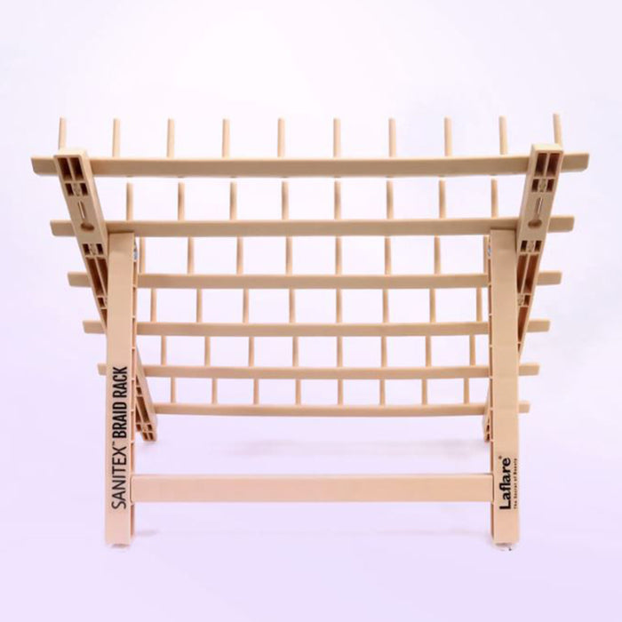 LAFLARE braid rack 60 spool holder beige plastic freestanding spool organizer for threads and braids
