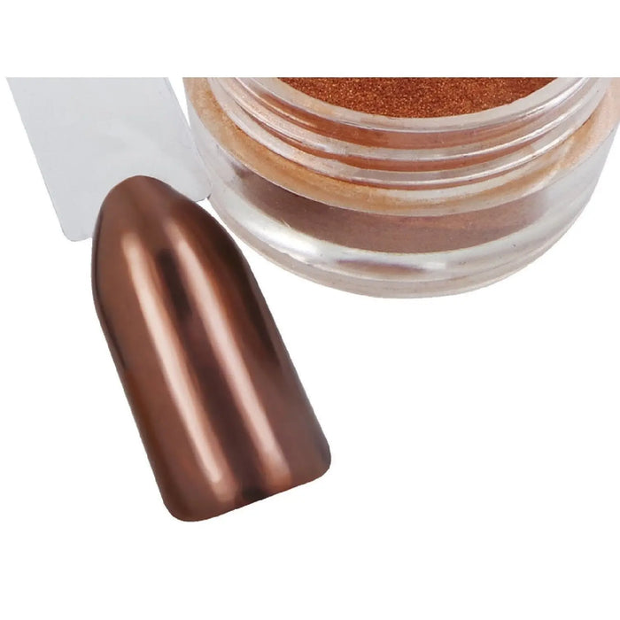 Bronze Chrome Pigment Powder Naio Nails