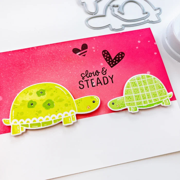 Catherine Pooler - Stamp & Die Set - Turtle Time