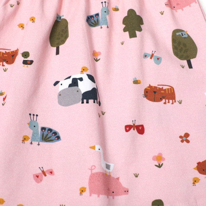 Chick Chick Farm Ruffle Dress + Bloomer SET (Organic Cotton)
