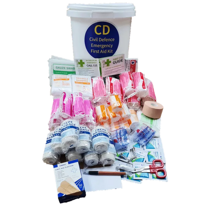 Civil Defence Emergency First Aid Kit – 10L Bucket