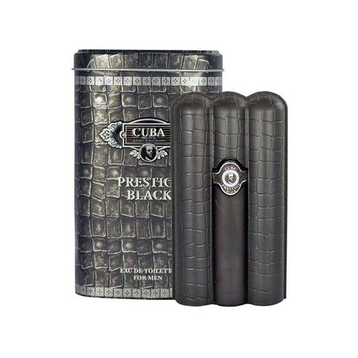 Cuba Prestige Black For Men Eau De Toilette 90ml Spray