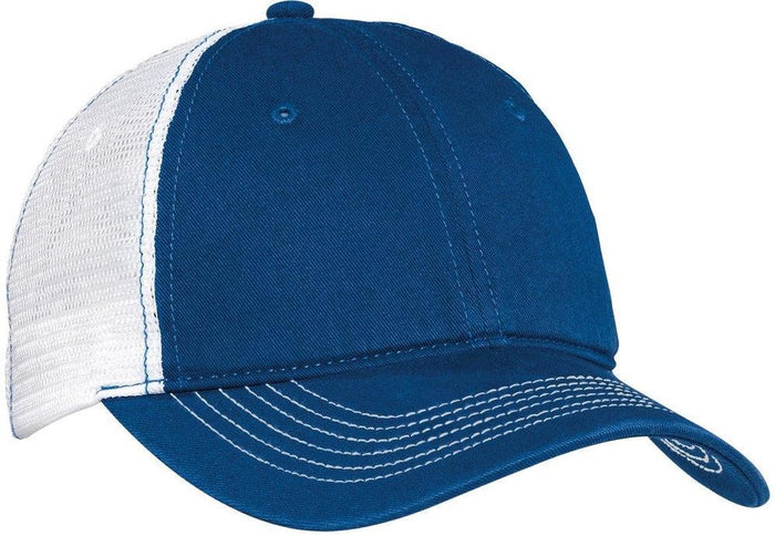 no-logo District Mesh Back Cap-Regular-District-Royal/White-OSFA-Thread Logic