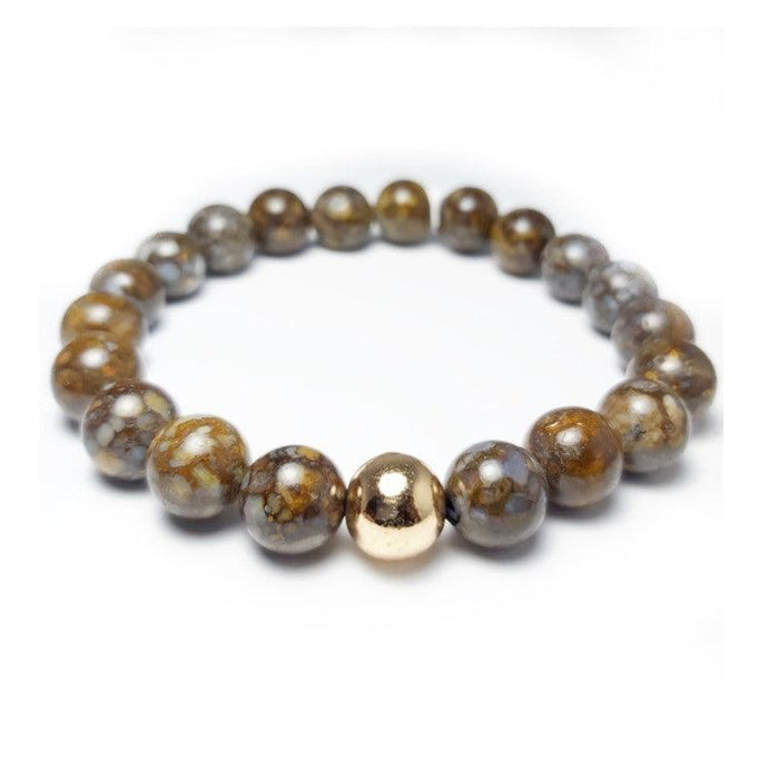 Fire Lace Opal Bead BraceletIt is said that precious Fire Lace Opal, with its display of fire, can spark creativity and that the "dance" of its fire can help people enjoy their lives. The lightBead BraceletsT.M.JTheodore Men's JewelryFire Lace Opal