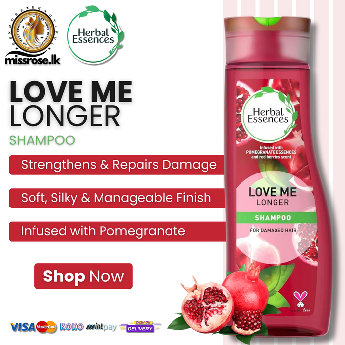 Herbal Essences Love Me Longer Shampoo 400ml