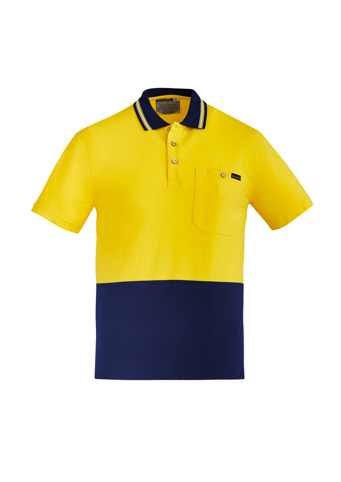 Hi Vis Cotton Short Sleeve Polo | ZH435