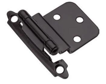 Hinge I Black Self Closing