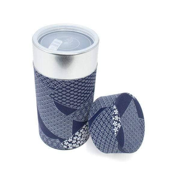 Japanese Tea Canister - Blue - Accessories - Full Leaf Tea Company