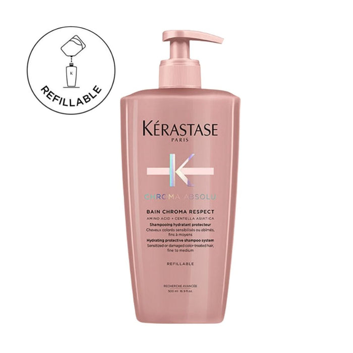 Kerastase 500ml Chroma Absolu Respect Shampoo for Fine Coloured Hair