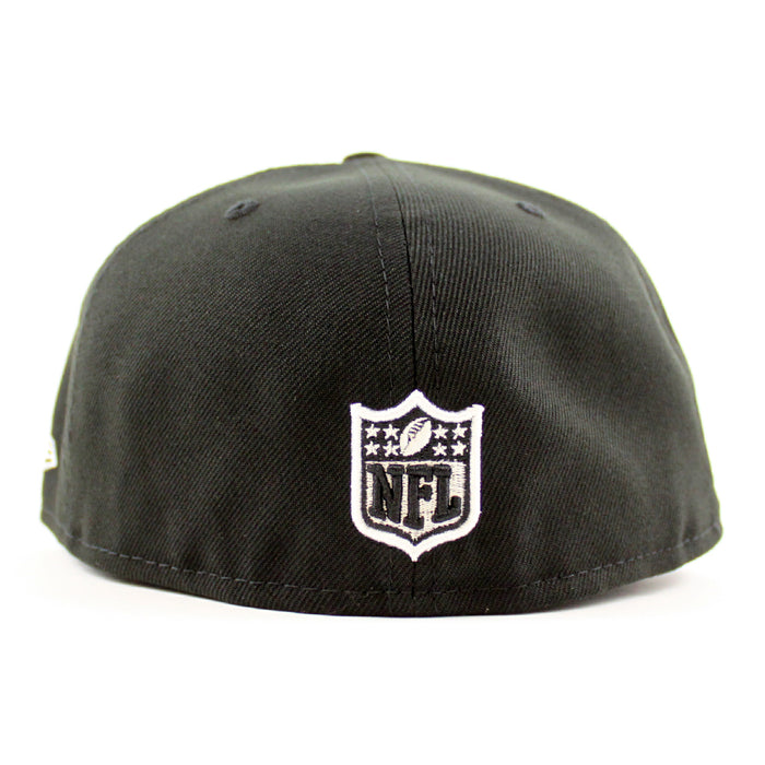 Las Vegas Super Bowl Raiders New Era 59Fifty Fitted hat (Team Color Gray Under Brim)