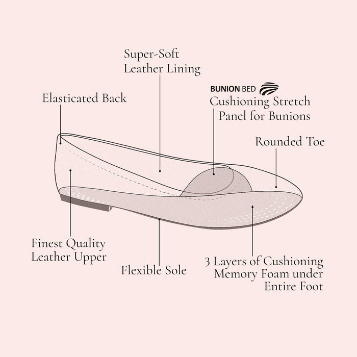 Luna: Black Leather & Patent Shoes Sole Bliss