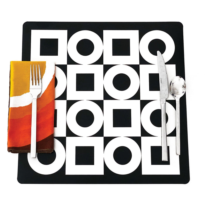 Modernista Placemats - Black - Destination PSP