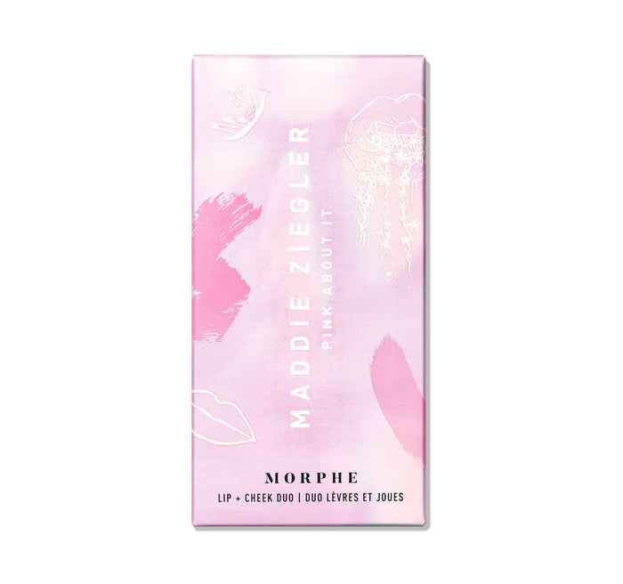 MORPHE X MADDIE ZIEGLER PINK ABOUT IT LIP & CHEEK DUO