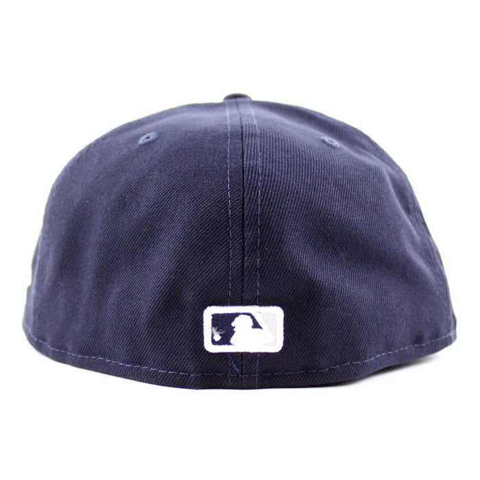New York Yankees COMIC CLOUD 1996 World Series New Era 59Fifty Fitted Hat (Team Color Sky Blue UnderBrim)