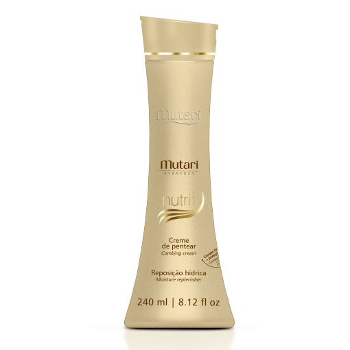 Nutrit Set 3 Steps (Shampoo + Mask + Leave in)- Hydration with macadamia and crambe oil, line recommended for all types of hair, especially dull and dry hair.