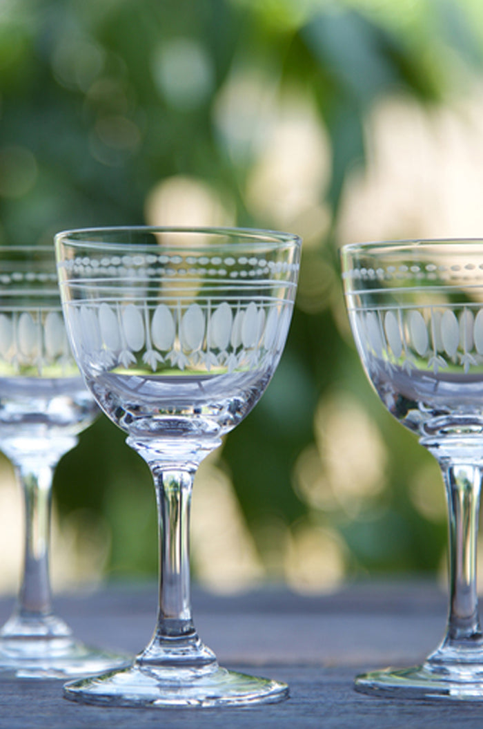 Ovals Liqueur Glass Set