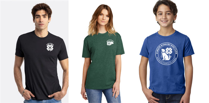 Parker Barkers LOGO Unisex Tee- 4 Colors
