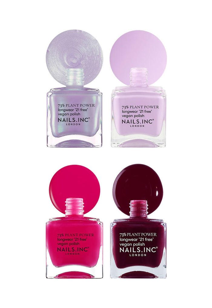 Pop Of Plant Power 4-Piece Nail Polish Set