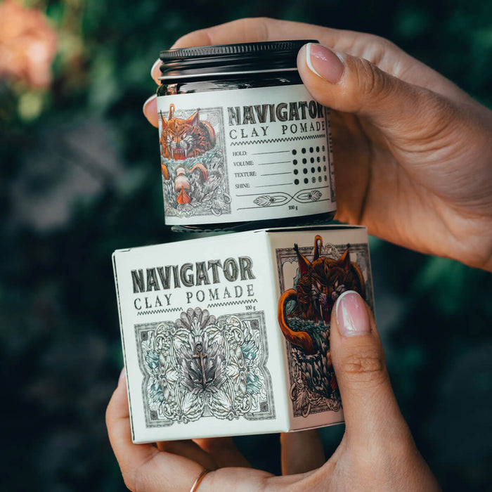 RareCraft Navigator Clay Pomade - Lockhart's Authentic Grooming Company, LLC