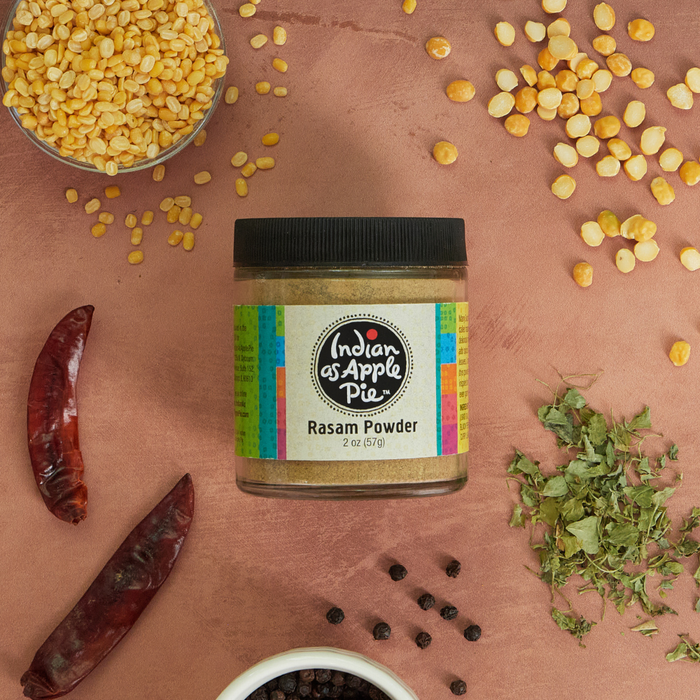 Jar of Indian Apple Pie Rasam Powder