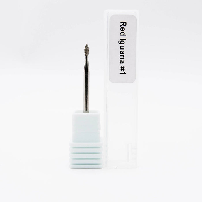 RI- Diamond Nail Bit Drop #1 - 1.8mm-Nail Bit-Red Iguana LLC-Gel Essentialz