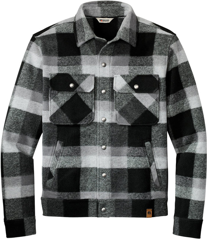 Deep Black Plaid / S