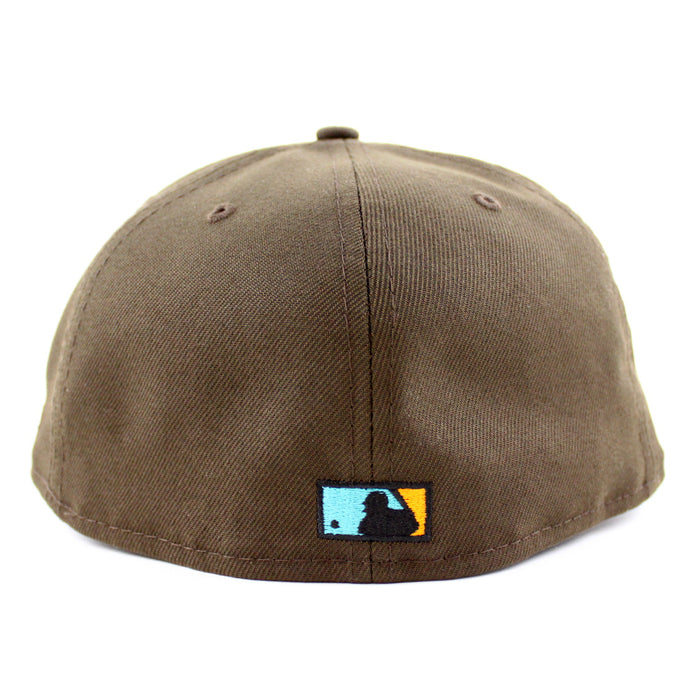 Seattle Mariners 40TH Anniversary New Era 59Fifty Fitted Hat (Walnut Teal Under Brim)