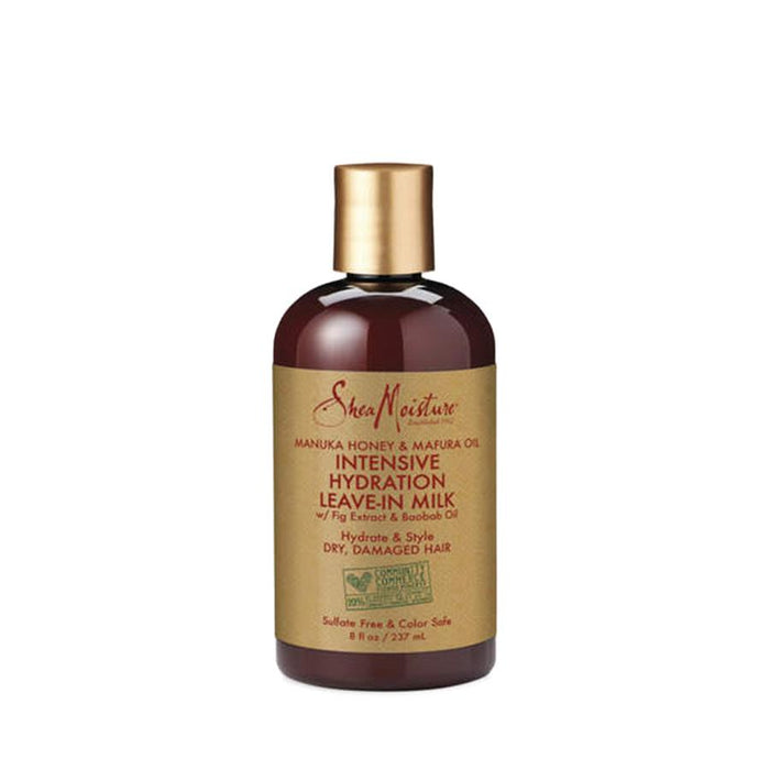 SHEA MOISTURE MANUKA HONEY & MAFURA OIL INTENSIVE HYDRATION LEAVE-IN MILK 8 OZ