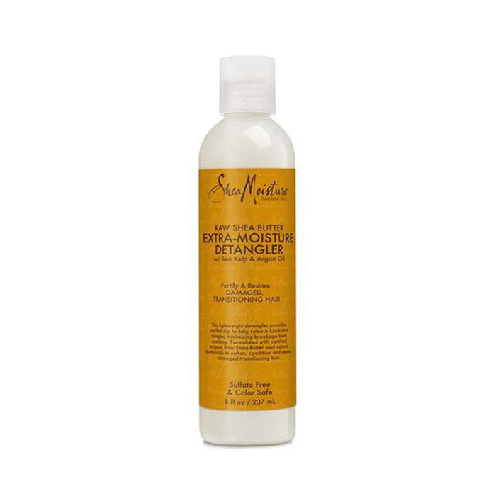 Shea Moisture Raw Shea Butter Extra Moisture Detangler bottle 8 oz shea moisture detangler for natural hair