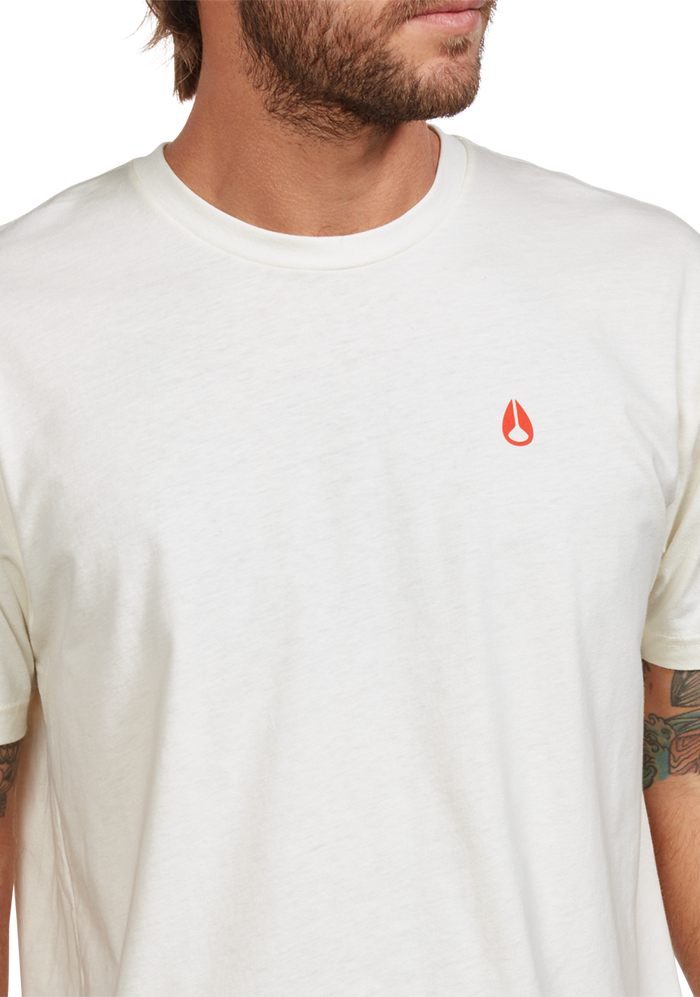 Sparrow Repreve® T-Shirt - Natural / Red