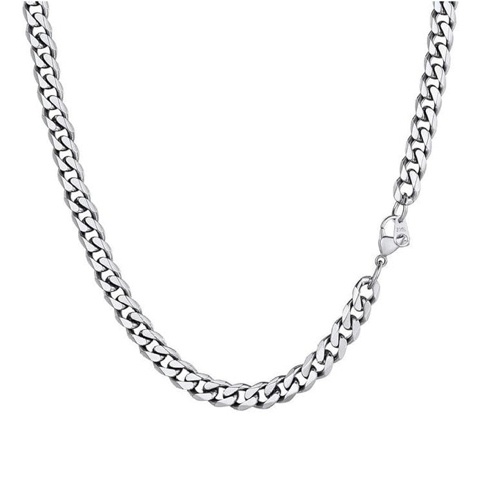 Stainless Steel 5mm Cuban Link Chains varius sizesDelicate jewelry will always have its place, but for a maximalist alternative, try 5mm Cuban Curb chain necklace Layer up the look for extreme impact.
StainlessChainsT.M.JTheodore Men's JewelryStainless Steel 5mm Cuban Link Chains