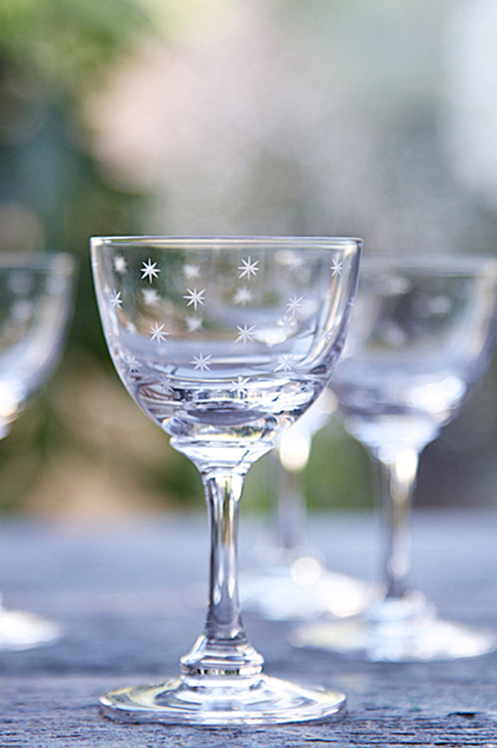Stars Liqueur Glass Set