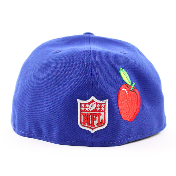 STATUE OF LIBERTY NEW YORK GIANTS 75TH ANNIVERSARY 59Fifty New Era Fitted Hat (Blue Red Under Brim)