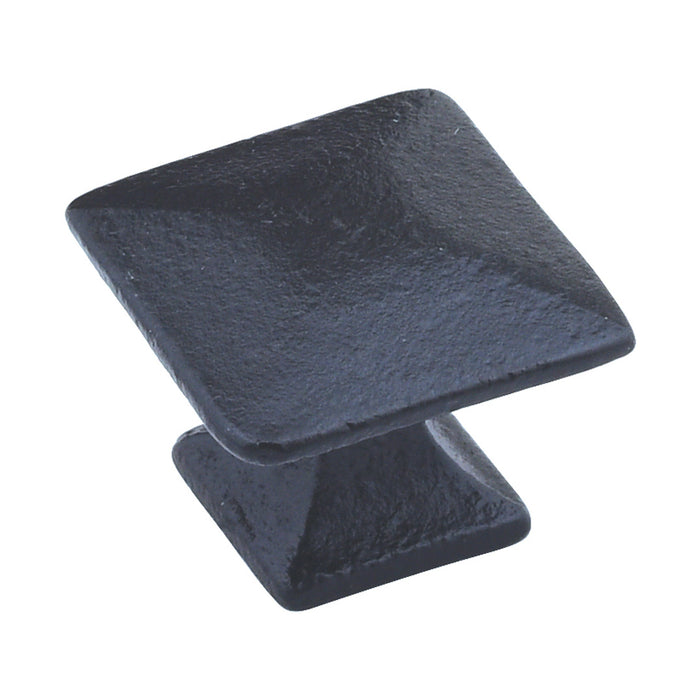 Black Cast Iron / 1 3/16" Square | 7/8" Projection