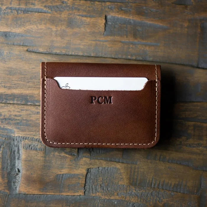 The Gates Leather Bifold Money Clip Front Pocket Wallet | Holtz Leather Co.