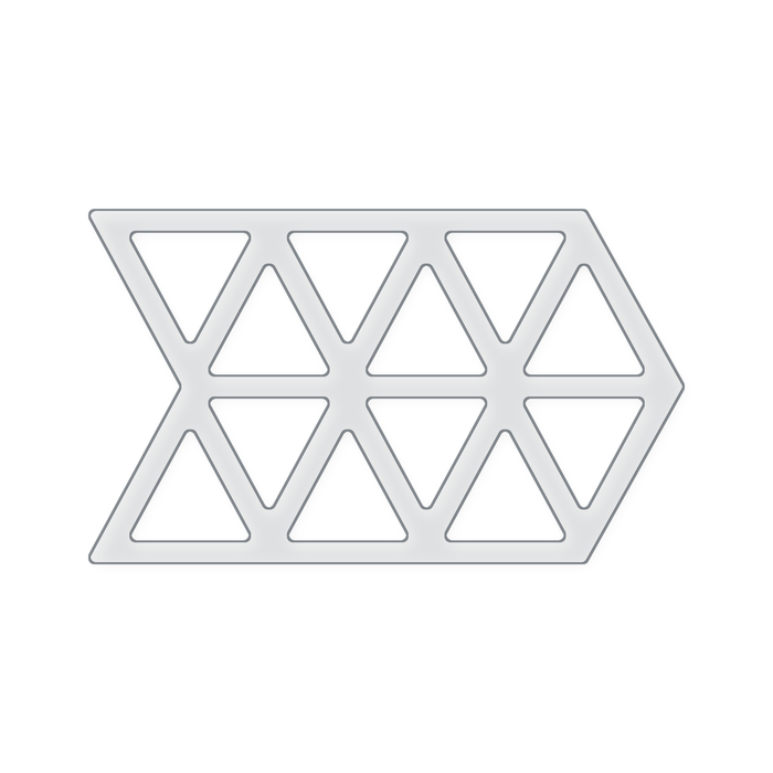 Triangle Acrylic Router Template