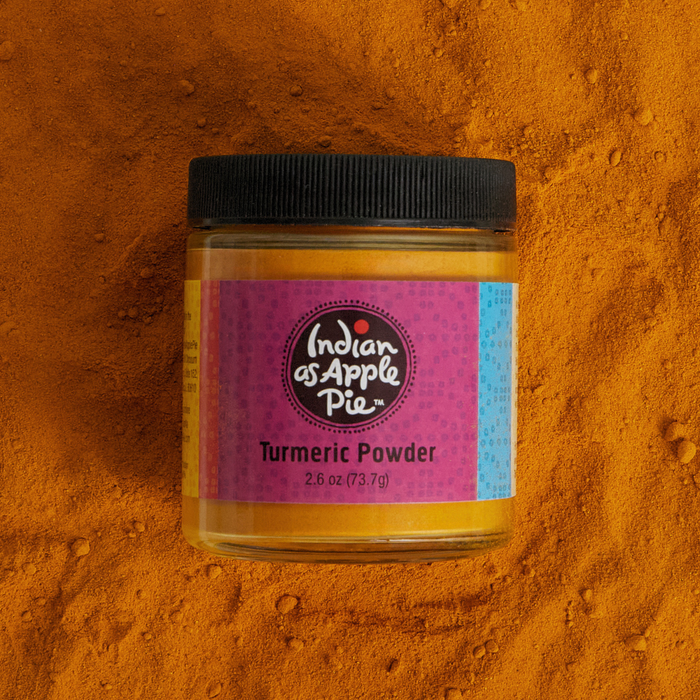 Jar of Indian Apple Pie Turmeric Powder