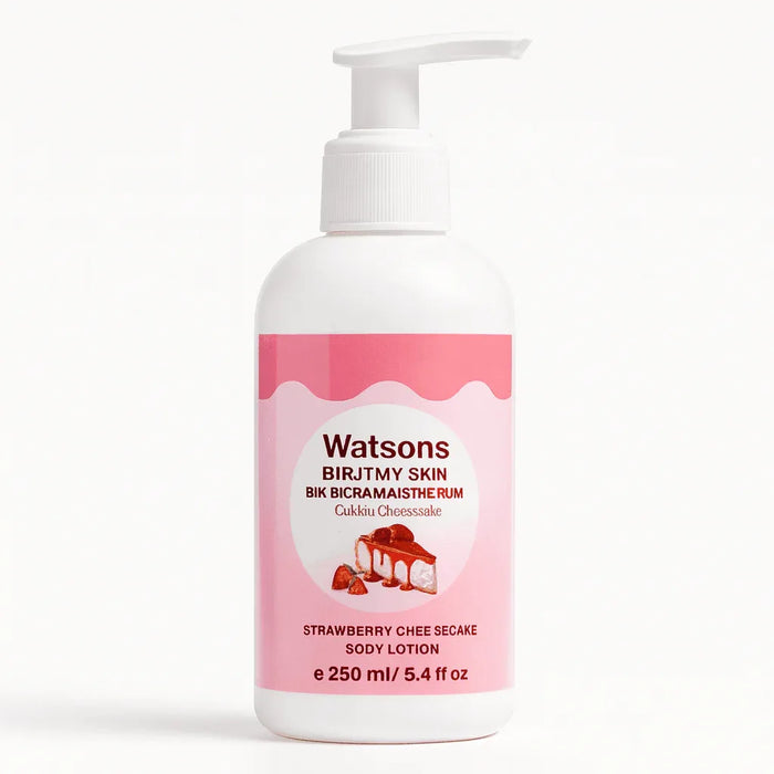 Watsons Strawberry Cheesecake Body Lotion (250ml) - Body Lotion - Watsons -- United Arab Emirates -- Pinky Cosmetics