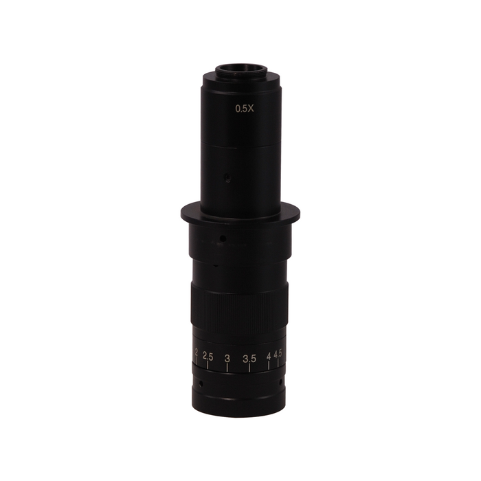0.35-2.25X Video Zoom Stereo Microscope Body, SKU MZ19021111, three quarter front view