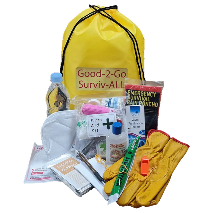 1 Person Economy Survival & Civil Defence Kit