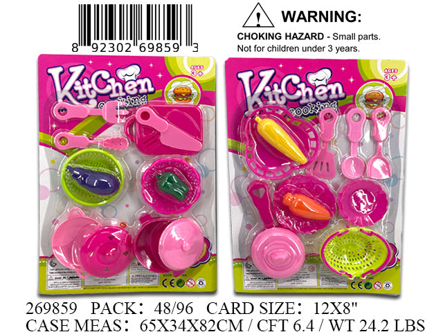 12X8" KITCHEN COOK SET